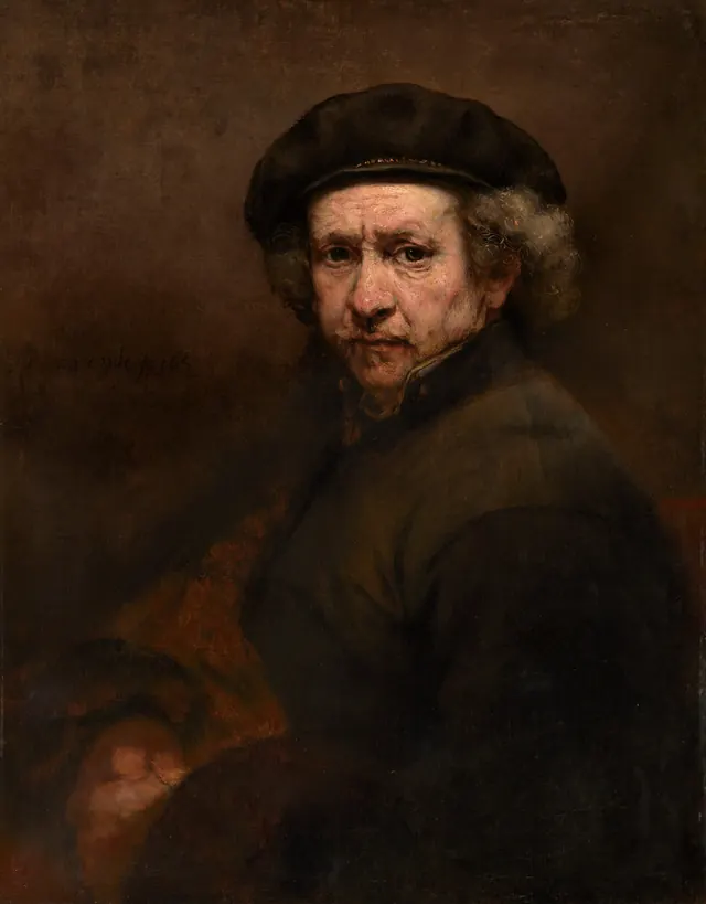 Rembrandt van Rijn. Self-Portrait, 1659.