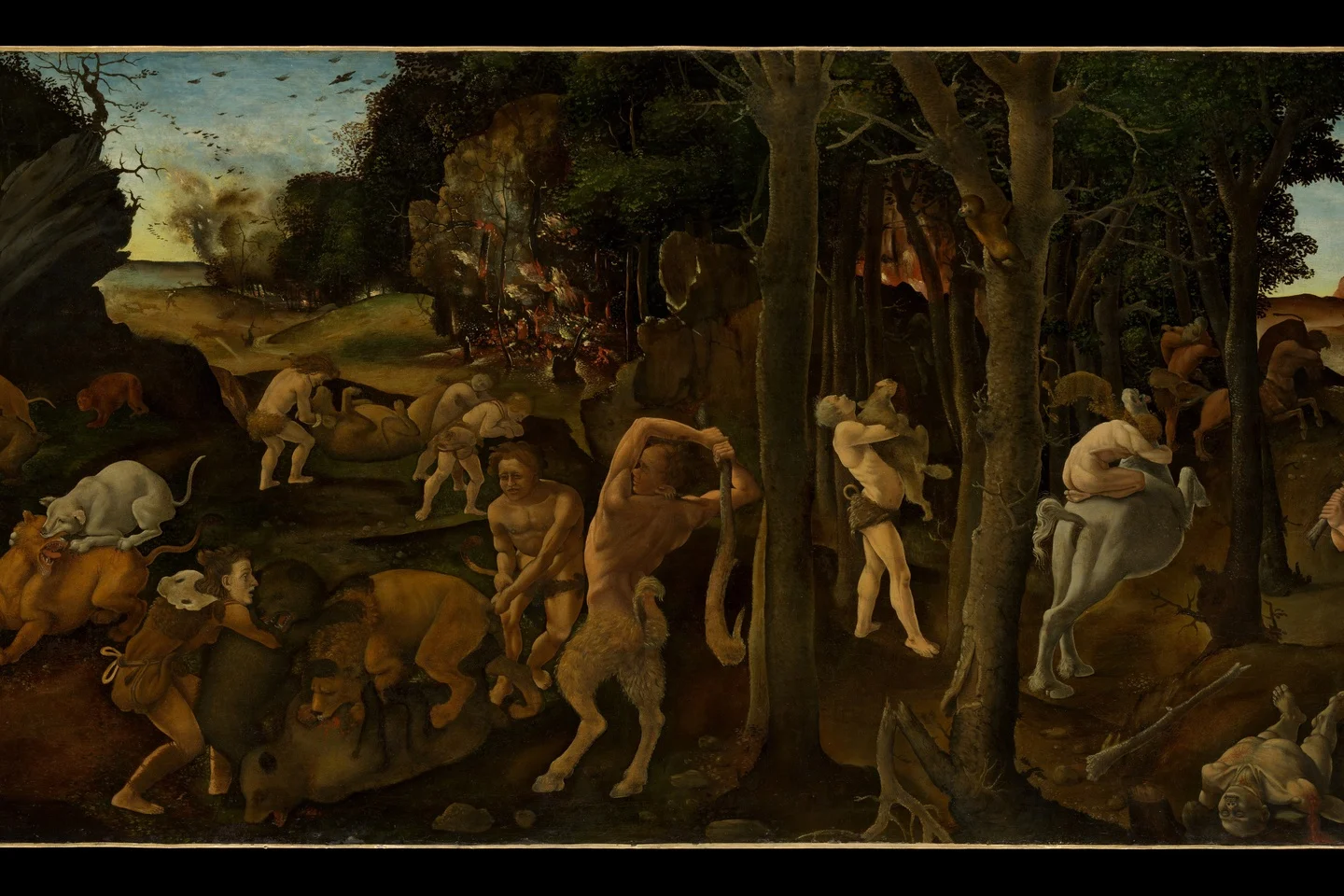 A Hunting Scene — Piero di Cosimo