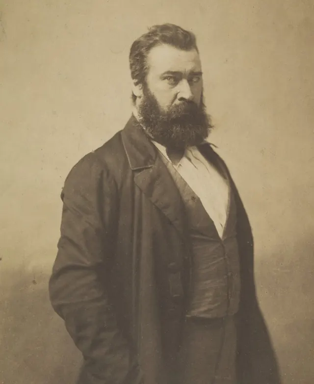 Nadar. Photographic portrait, 1856–1858.