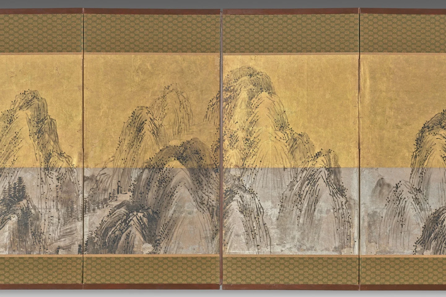 Seventy-Two Peaks Under the Blue Sky with Mount Furong — Matsumura Goshun
