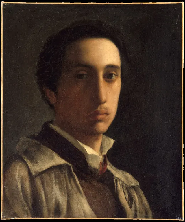 Автопортрет, около 1855–1856.