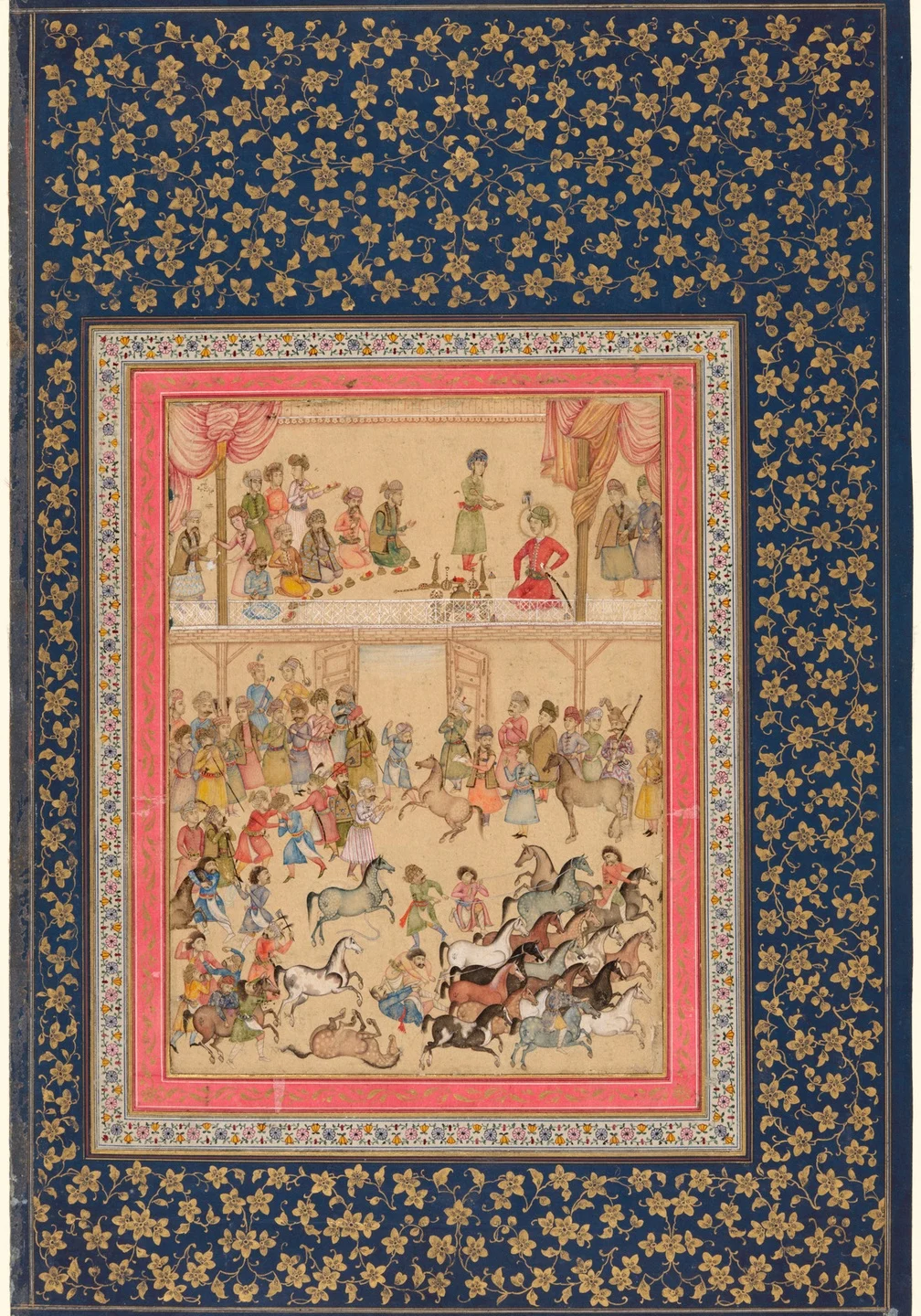 Royal Horse Inspection — Ali Quli Jabbadar