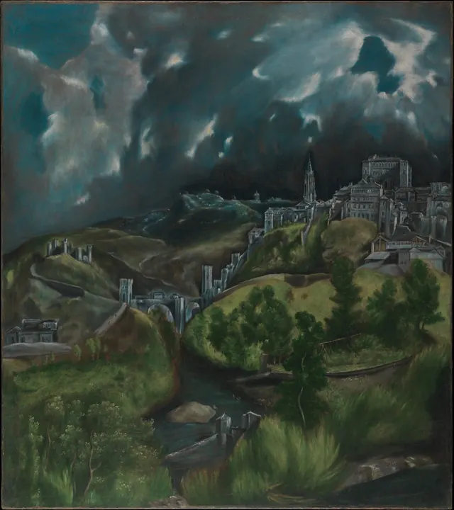 View of Toledo — El Greco