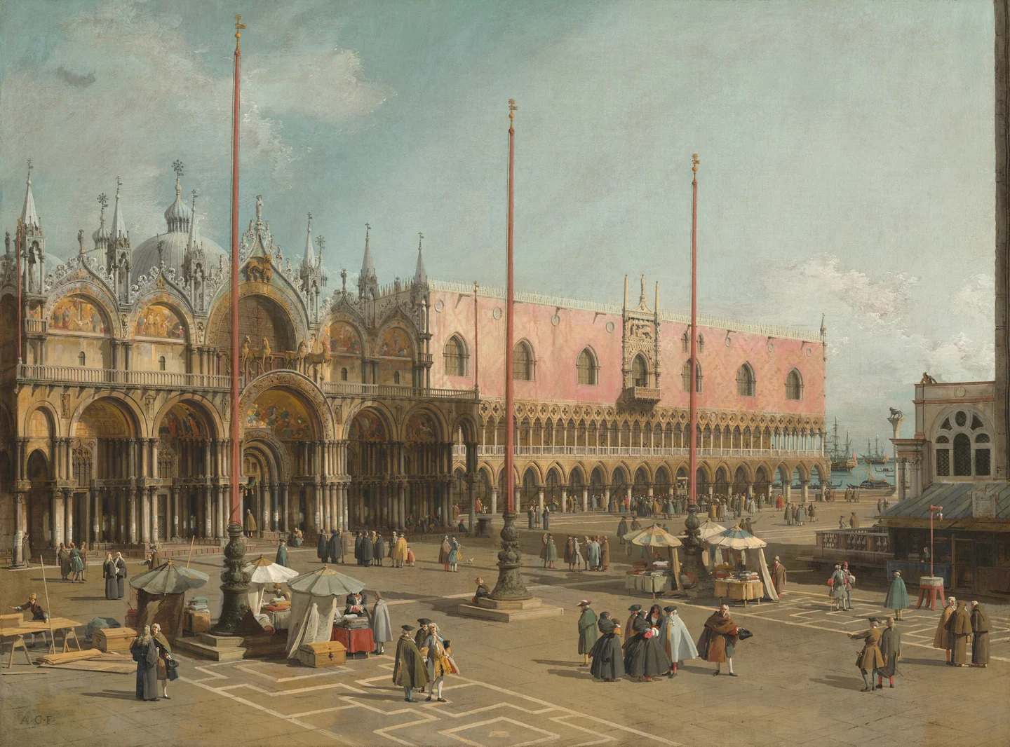 The Square of Saint Mark's, Venice — Canaletto