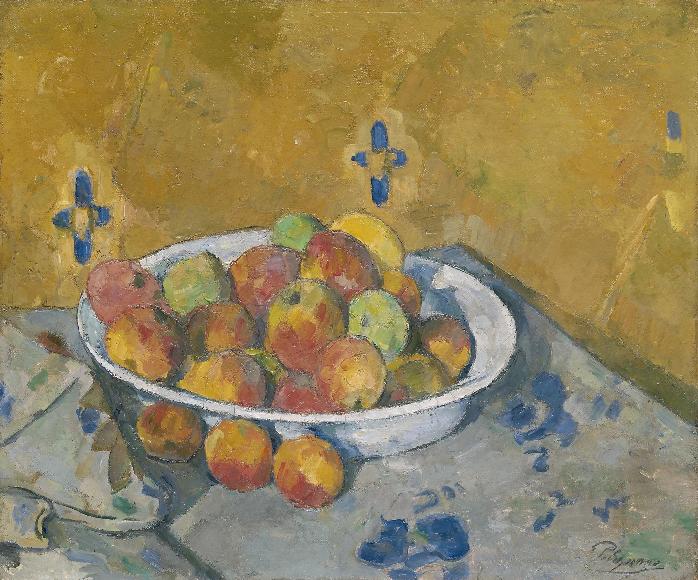 The Plate of Apples — Paul Cezanne