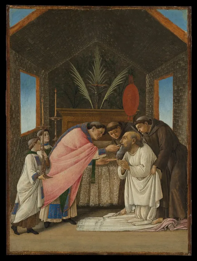 The Last Communion of Saint Jerome — Sandro Botticelli