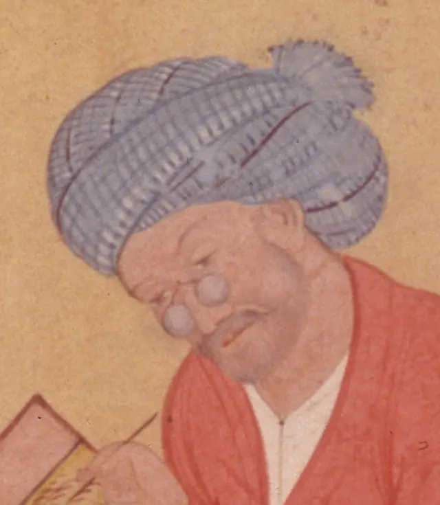 Muin Musavvir. Posthumous portrait, 1673 or 1674.