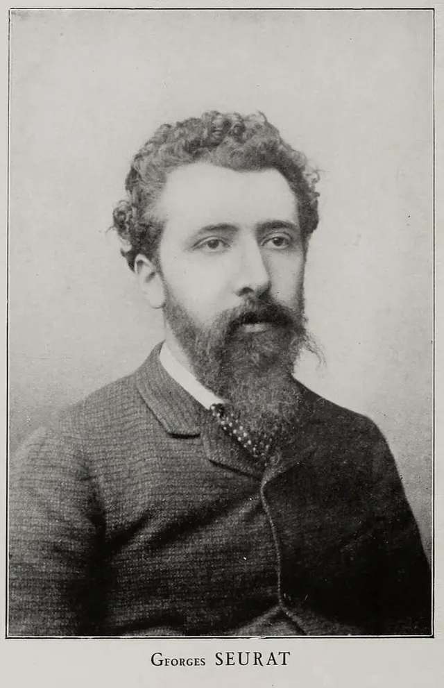Unidentified photographer. Portrait of Georges Seurat, 1888.