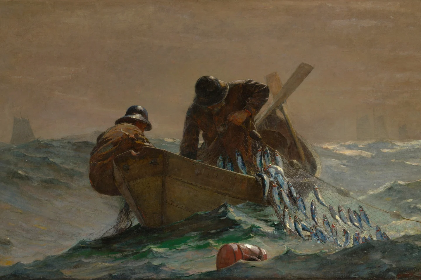 The Herring Net — Winslow Homer