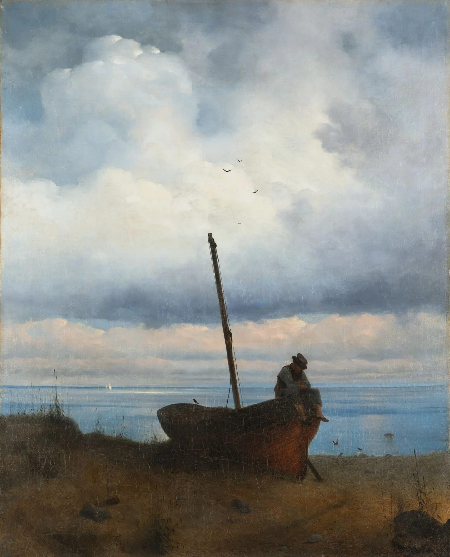 Seashore near St Petersburg — Ivan Aivazovsky