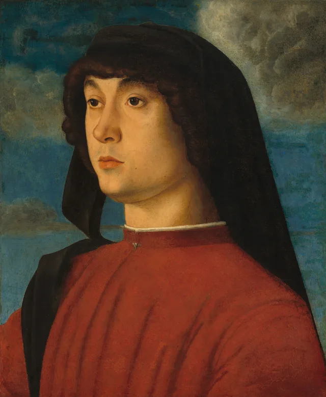 Portrait of a Young Man in Red — Giovanni Bellini