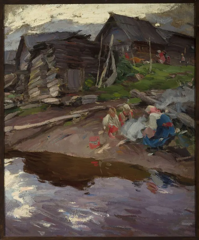 Detail of «In the Evening»