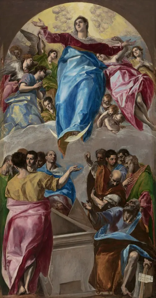 The Assumption of the Virgin — El Greco