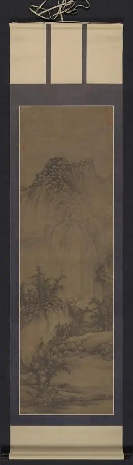 Buddhist Retreat by Stream and Mountains — Juran