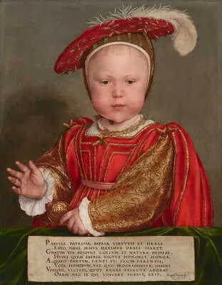 Edward VI as a Child — Hans Holbein the Younger