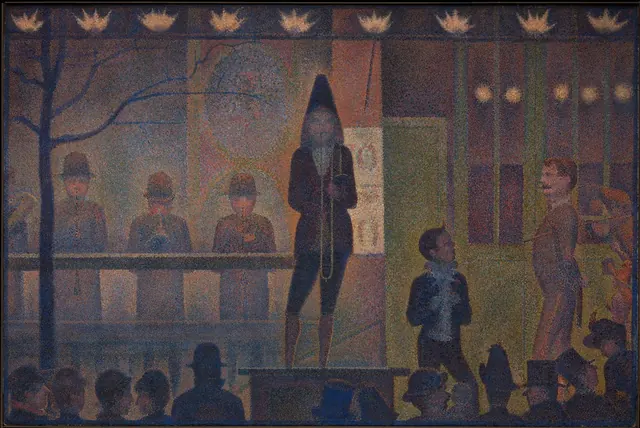 Circus Sideshow (Parade de cirque) — Georges Seurat