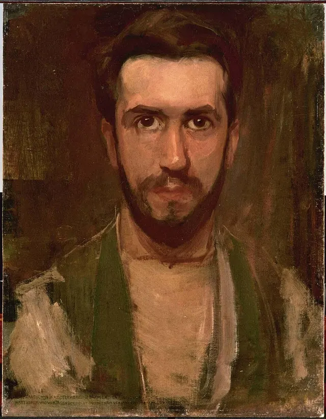 Автопортрет, около 1900.