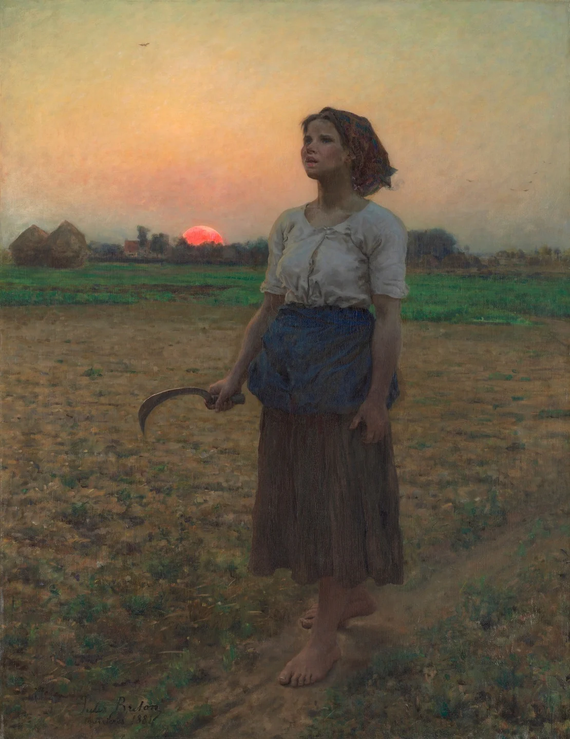 The Song of the Lark — Jules Breton