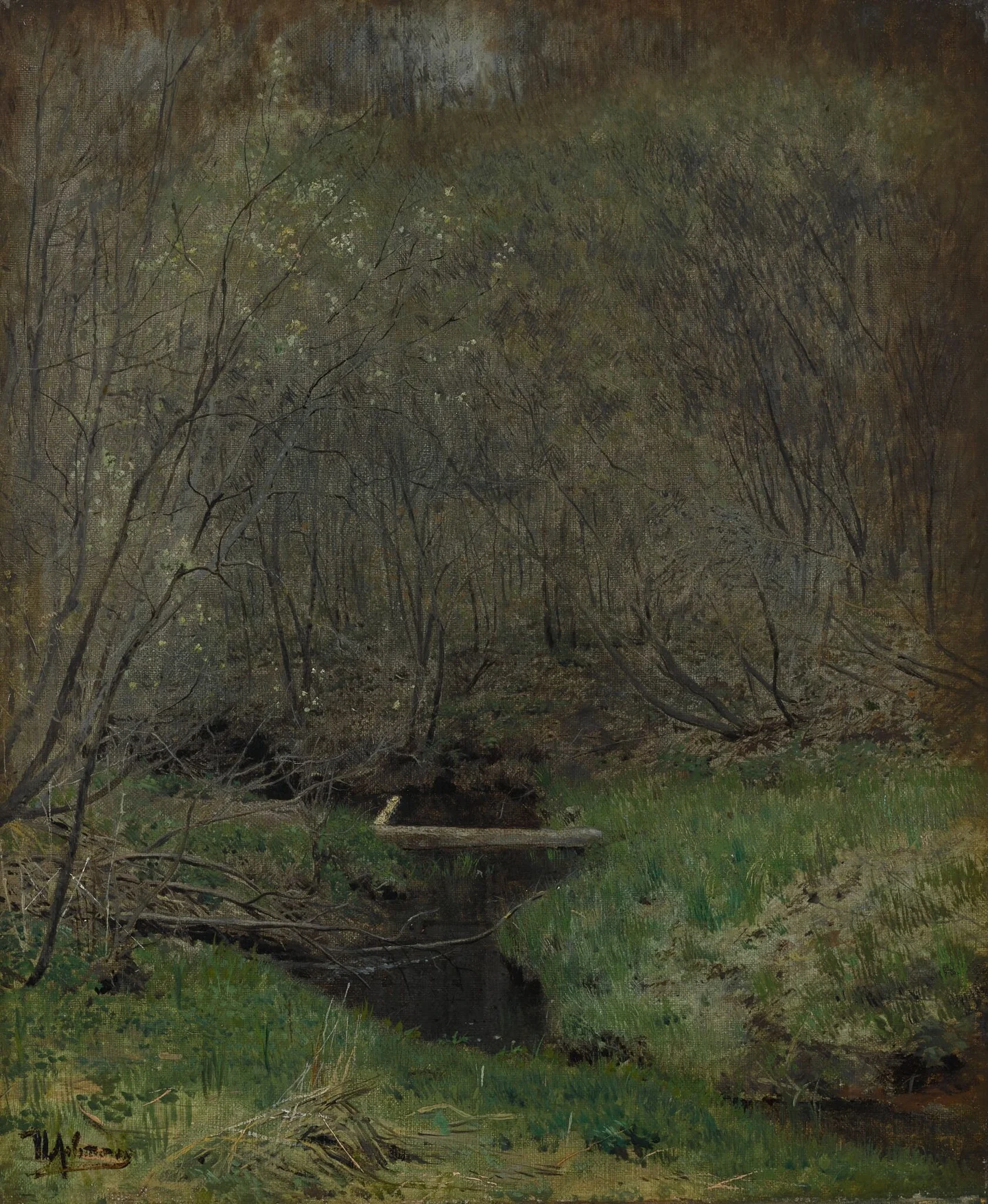 Spring in the Forest — Isaac Levitan