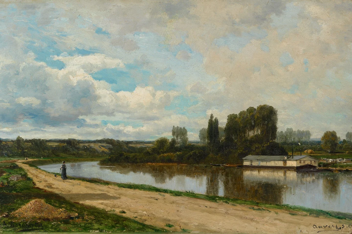Auvers near Paris — Alexei Bogolyubov