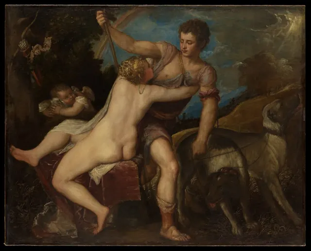 Venus and Adonis — Titian