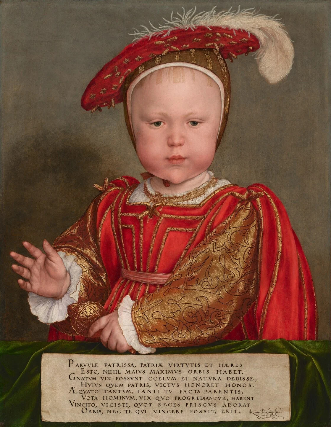 Edward VI as a Child — Hans Holbein the Younger