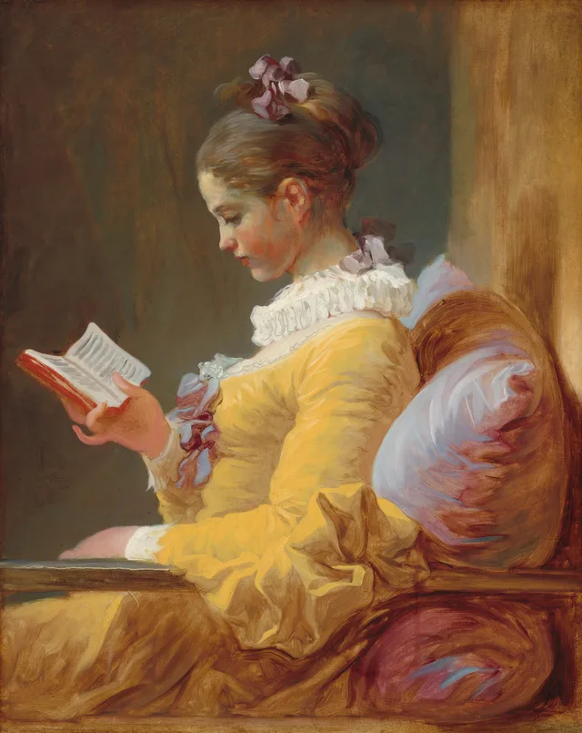 Young Girl Reading — Jean Honoré Fragonard