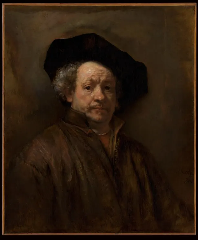 Self-Portrait — Rembrandt van Rijn