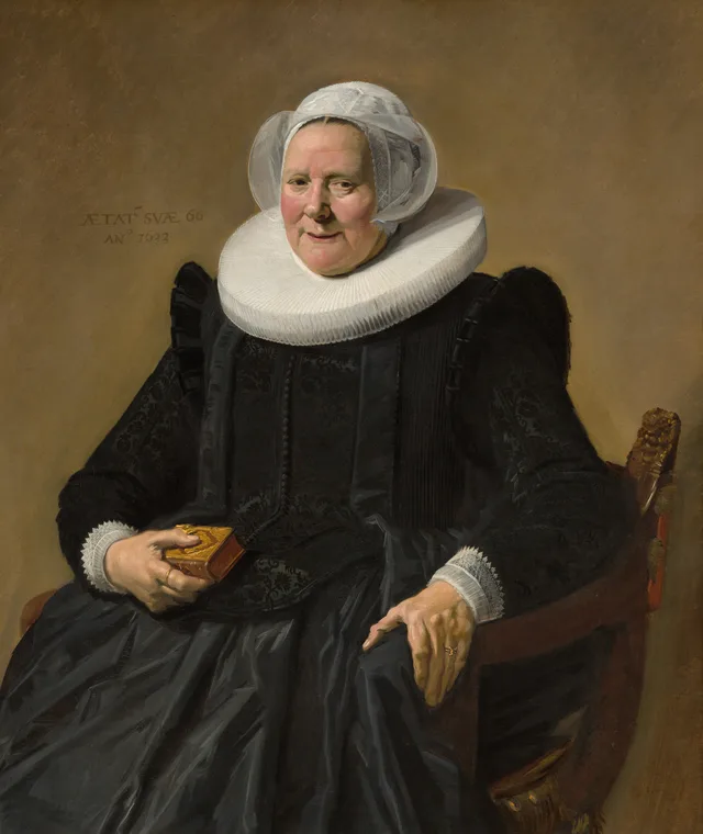 Portrait of a Woman Aged Sixty — Frans Hals