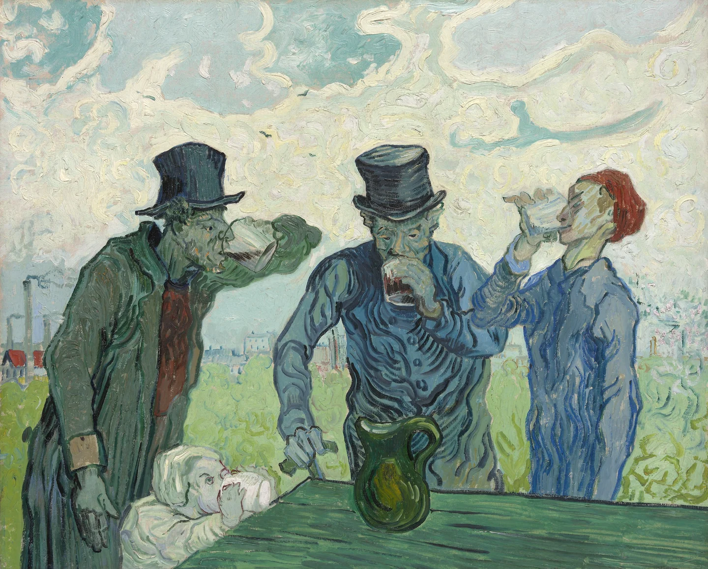 The Drinkers — Vincent van Gogh