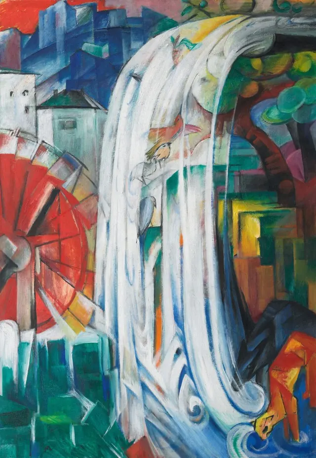 The Bewitched Mill — Franz Marc