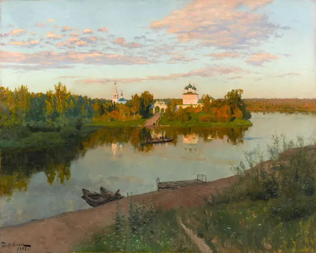 Evening Bells — Isaac Levitan
