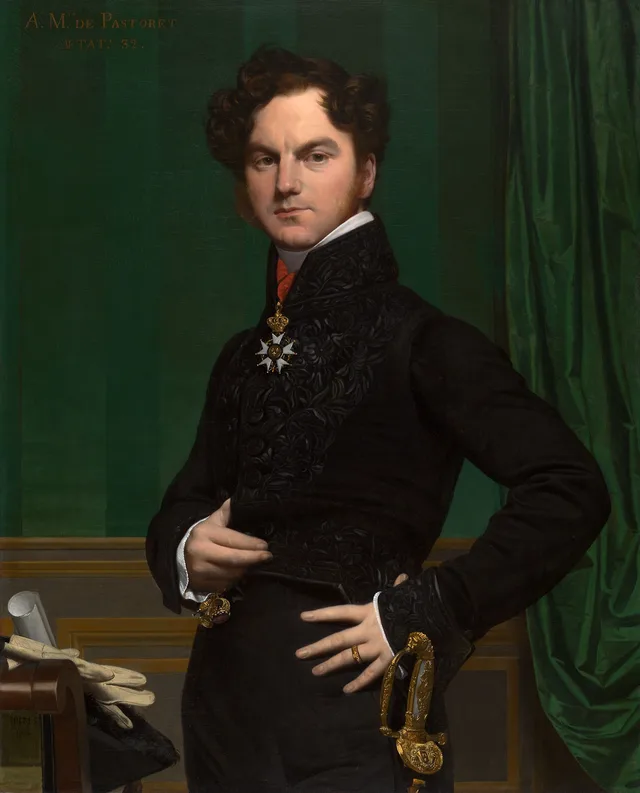 Amédée-David, the Comte de Pastoret — Jean Auguste Dominique Ingres