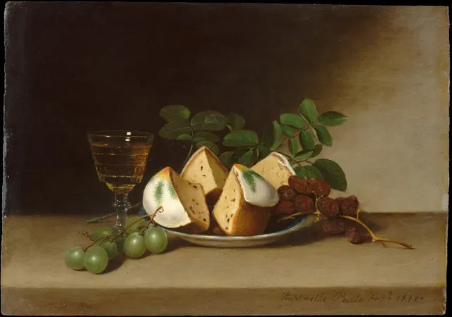 Still Life with Cake — Raphaelle Peale