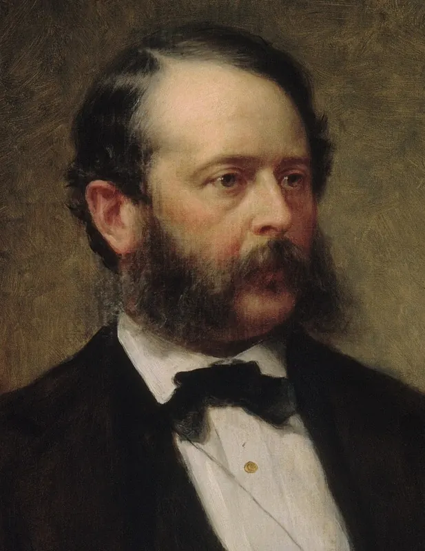 Джордж Огастес Бейкер-младший. Посмертный портрет, 1875.