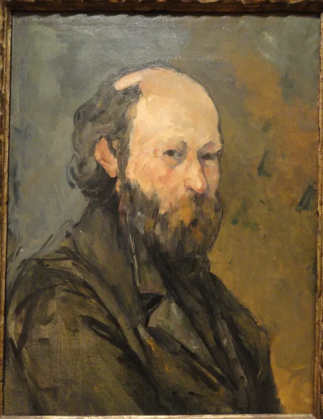 Paul Cézanne. Self-Portrait, 1878–1880.