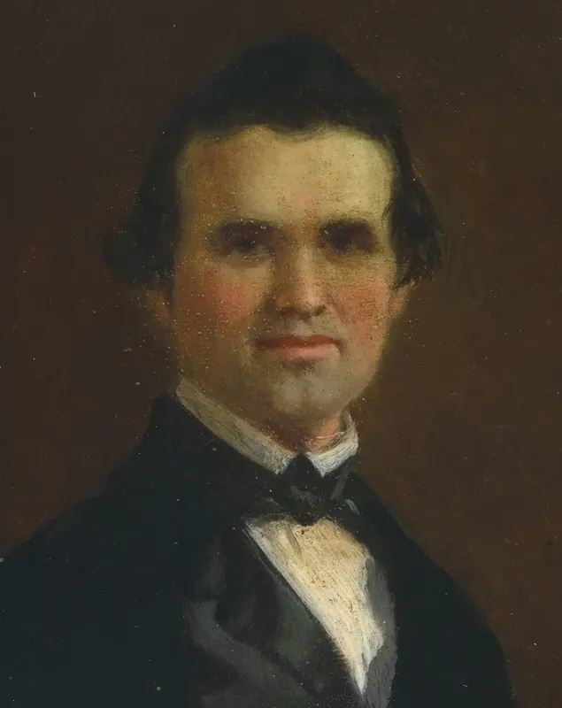 Self-Portrait, about 1849–1850.
