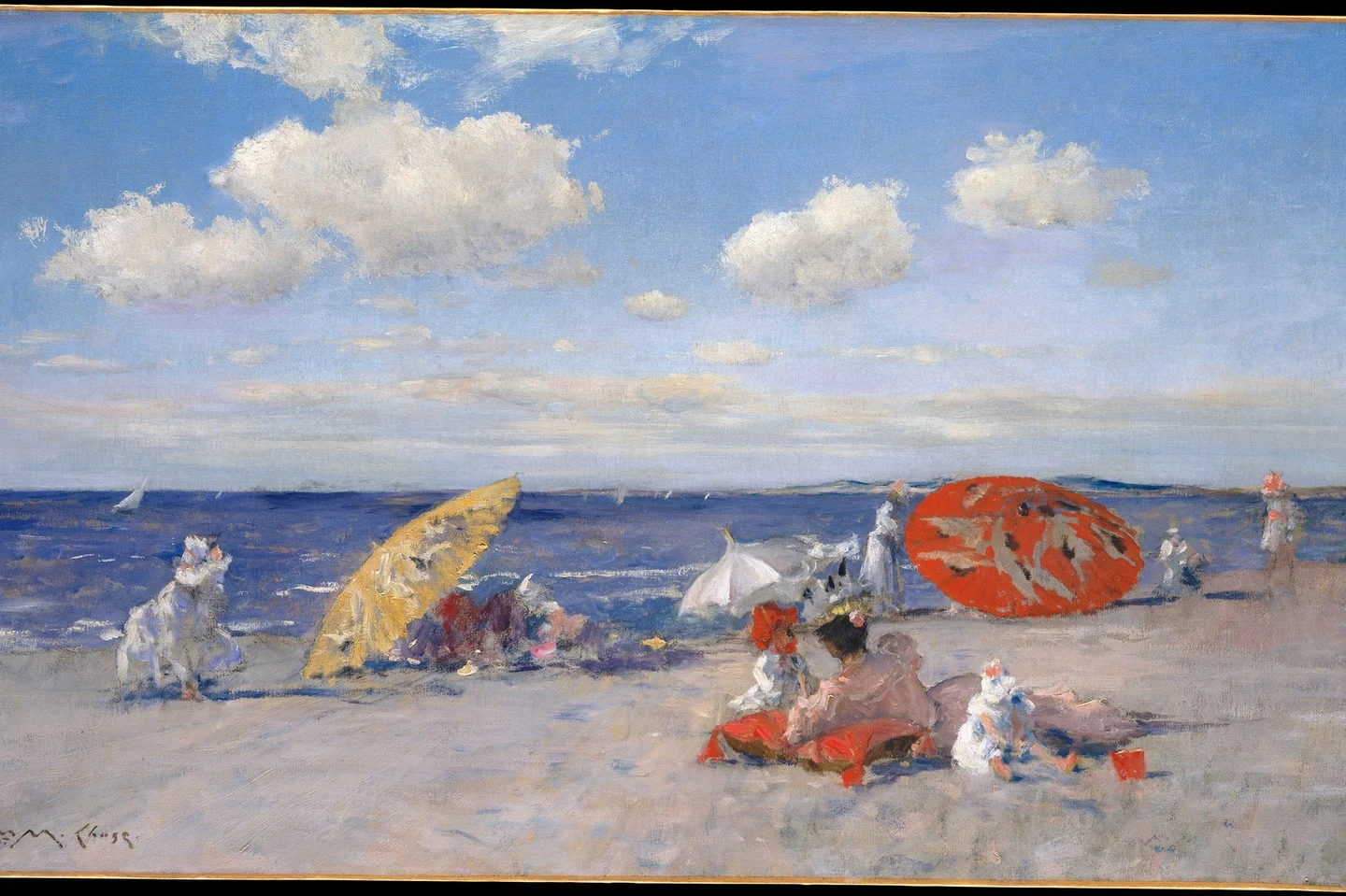 At the Seaside — William Merritt Chase