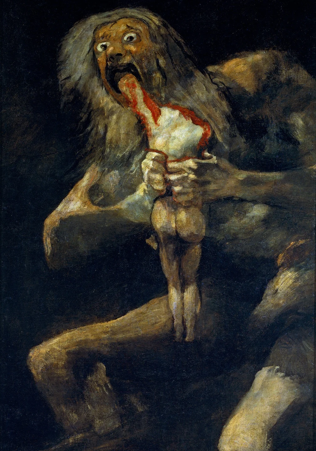 Сатурн — Франсиско Гойя