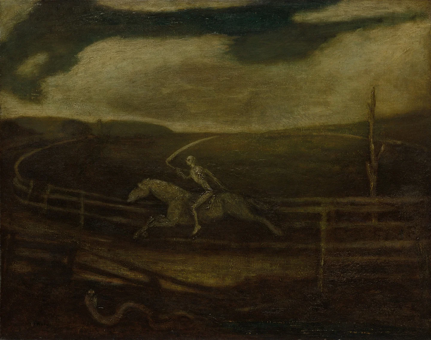 The Race Track (Death on a Pale Horse) — Albert Pinkham Ryder
