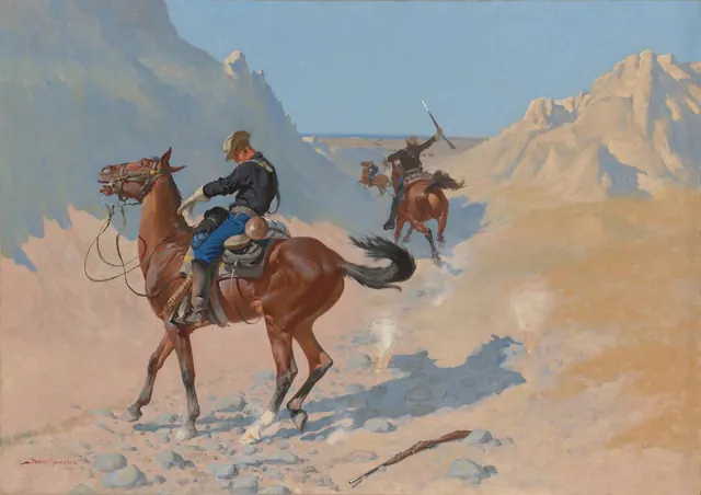 Авангард. Засада — Фредерик Ремингтон