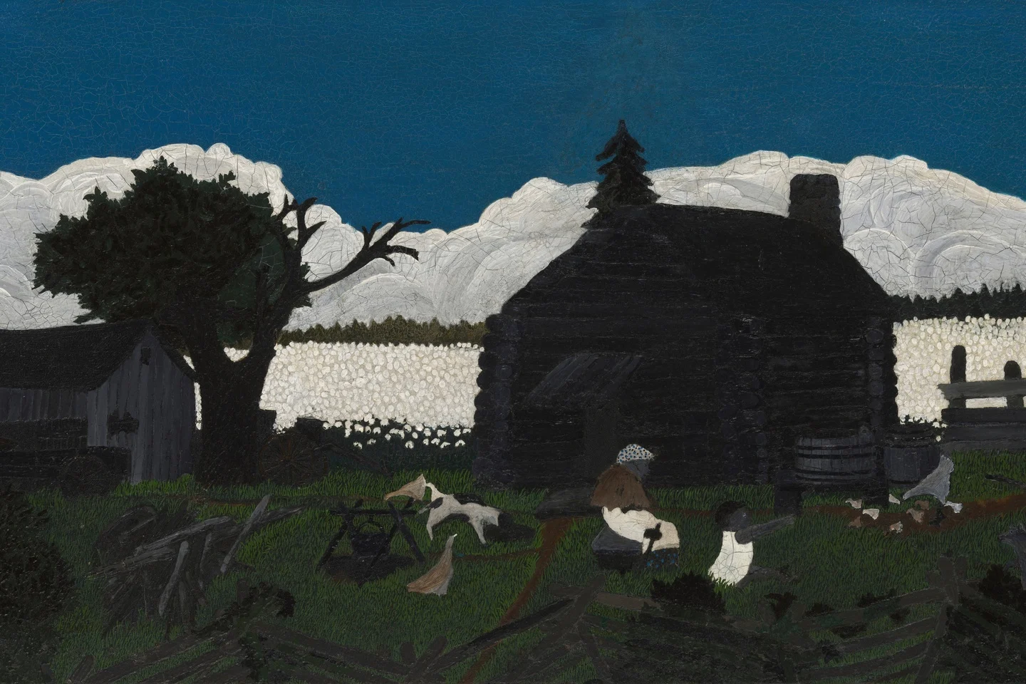 Cabin in the Cotton — Horace Pippin
