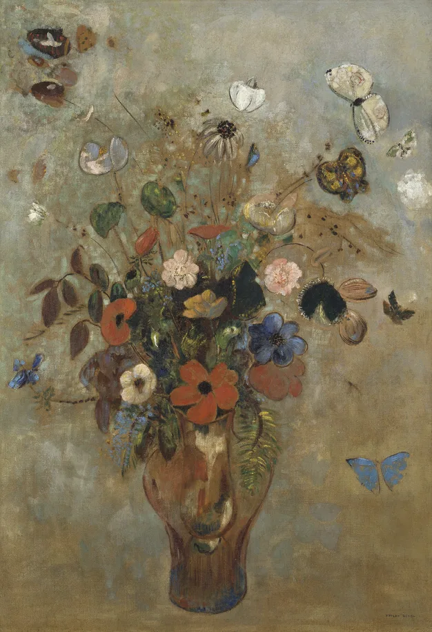 Still Life with Flowers — Odilon Redon