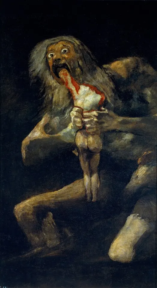 Saturn — Francisco Goya