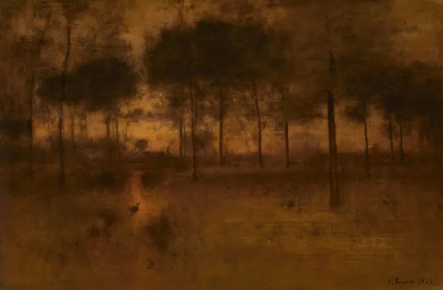 The Home of the Heron — George Inness