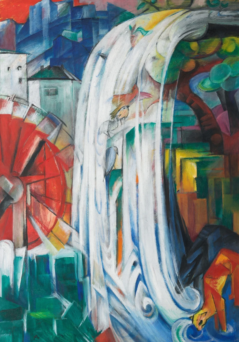 The Bewitched Mill — Franz Marc