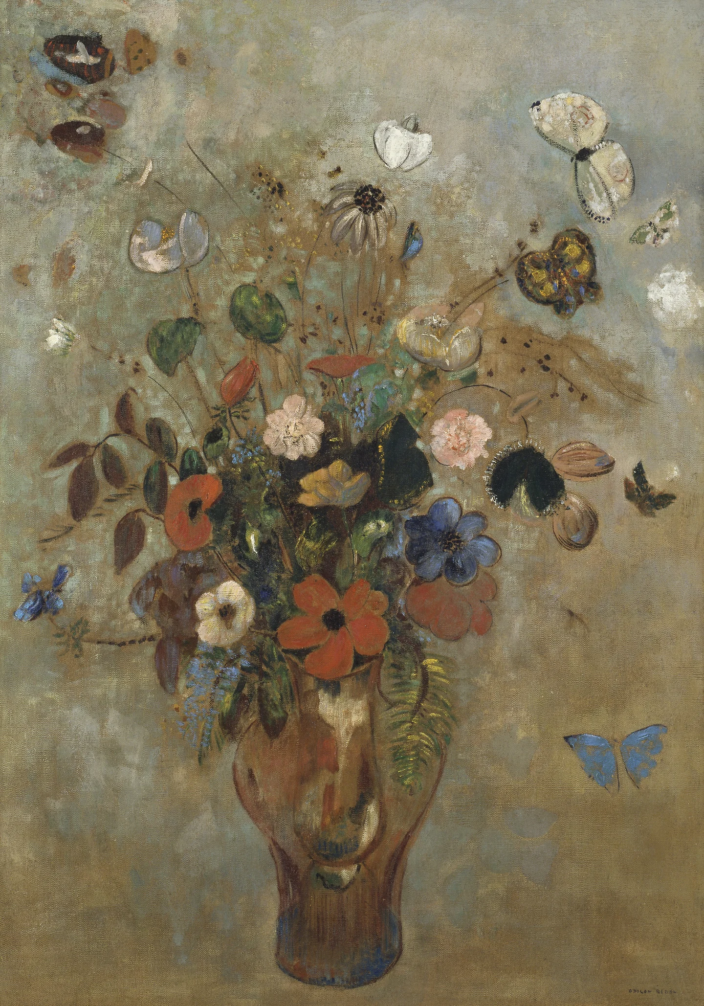 Still Life with Flowers — Odilon Redon