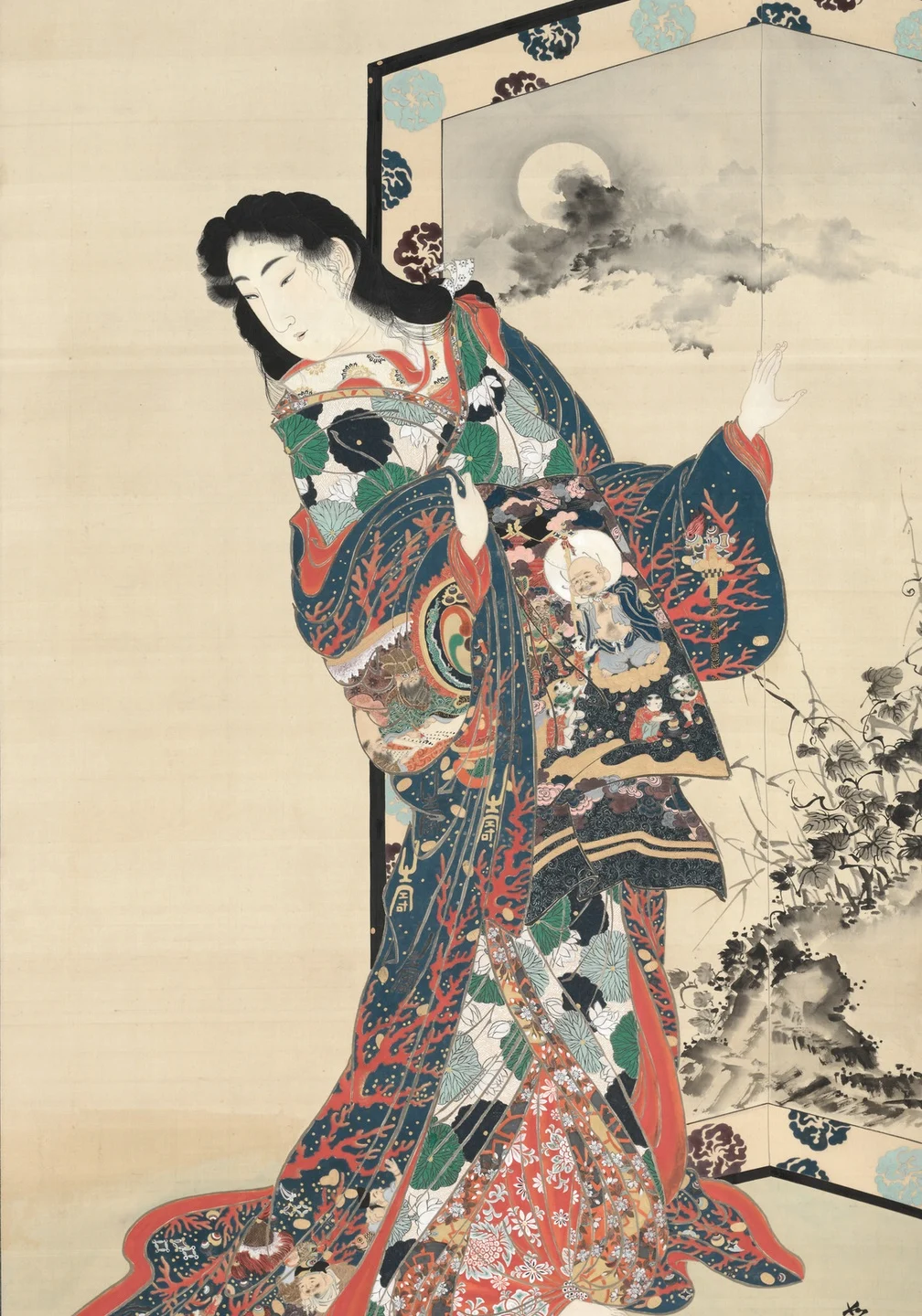 Hell Courtesan — Kawanabe Kyōsai