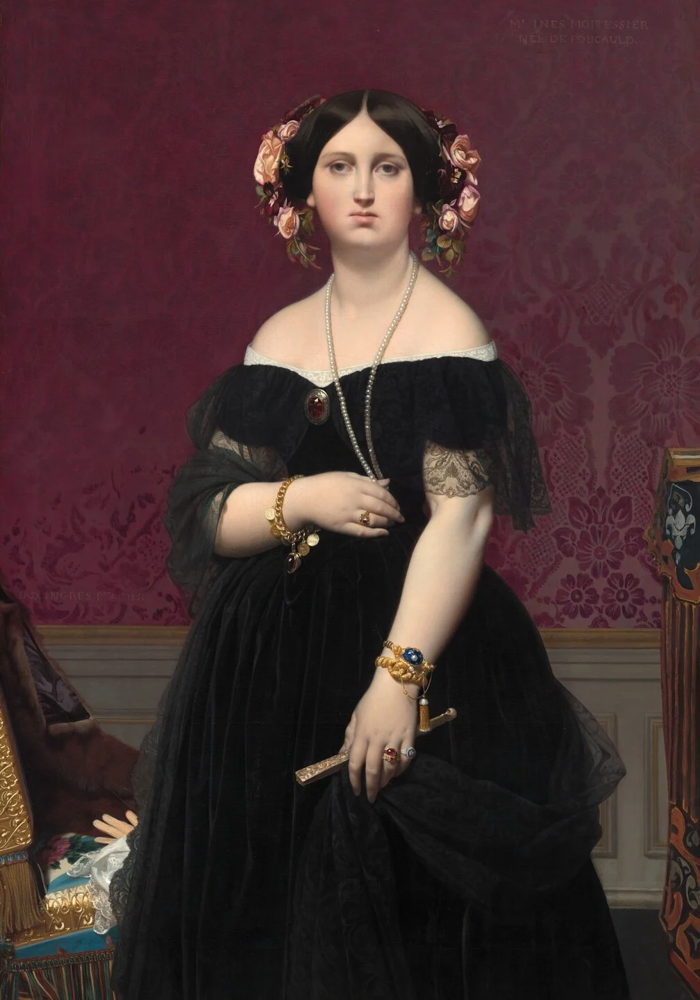 Madame Moitessier — Jean Auguste Dominique Ingres