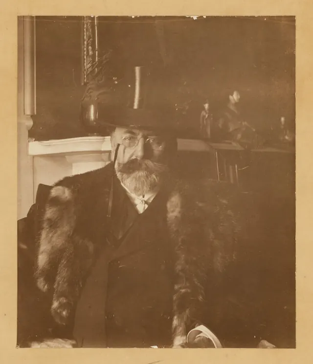 Unidentified maker. Portrait of Chase, about 1905.